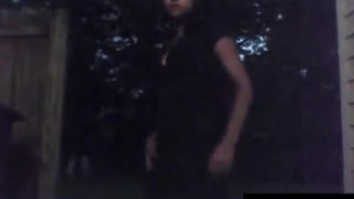 Black young Outdoor Tease, Free Amateur Porn 06:
